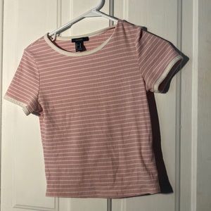 Striped short sleeve, mint condition, forever 21, NO stains